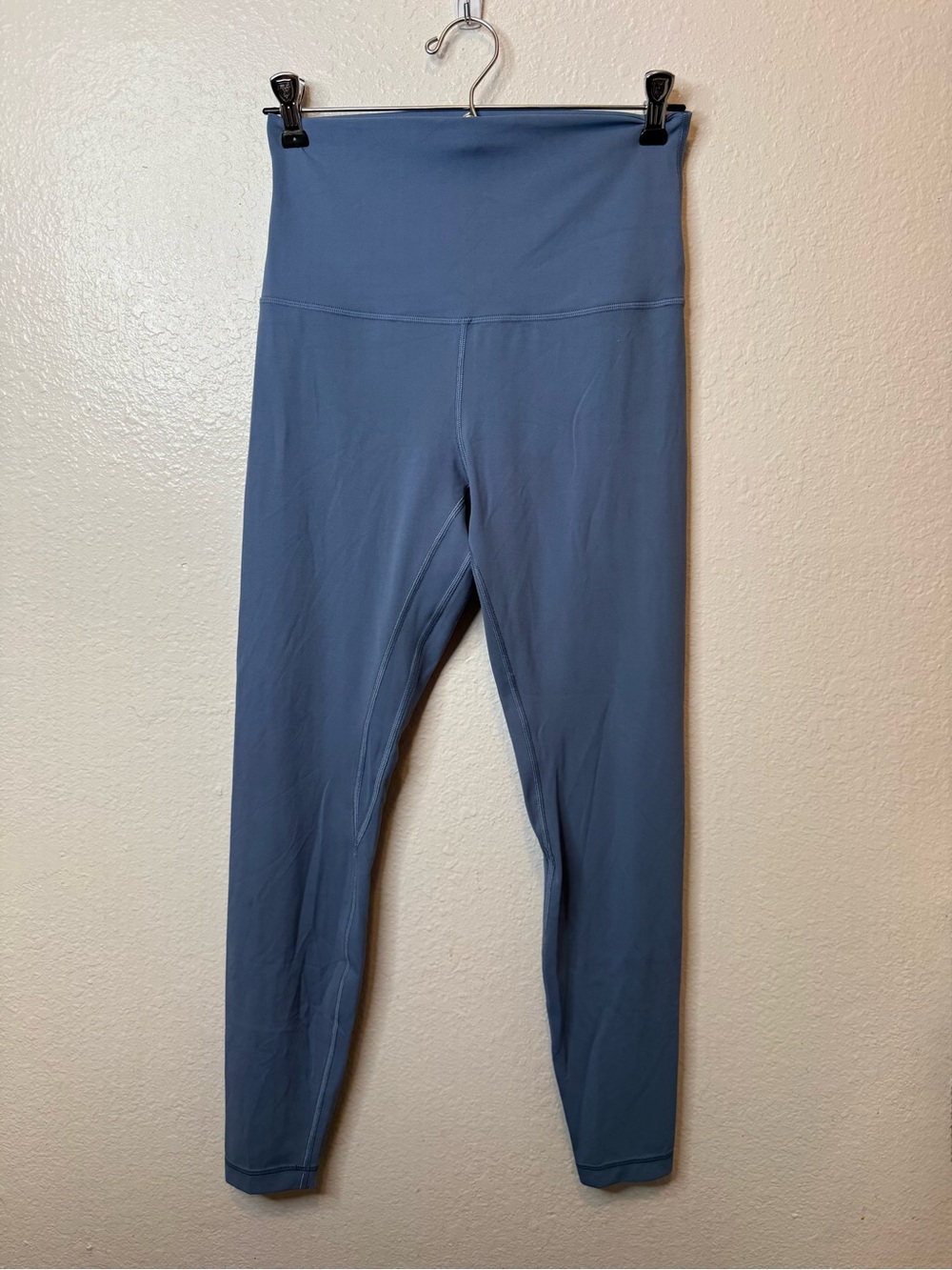 Lululemon Align High Waist Leggings Muted Blue Size 8 Gym Workout Athleisure